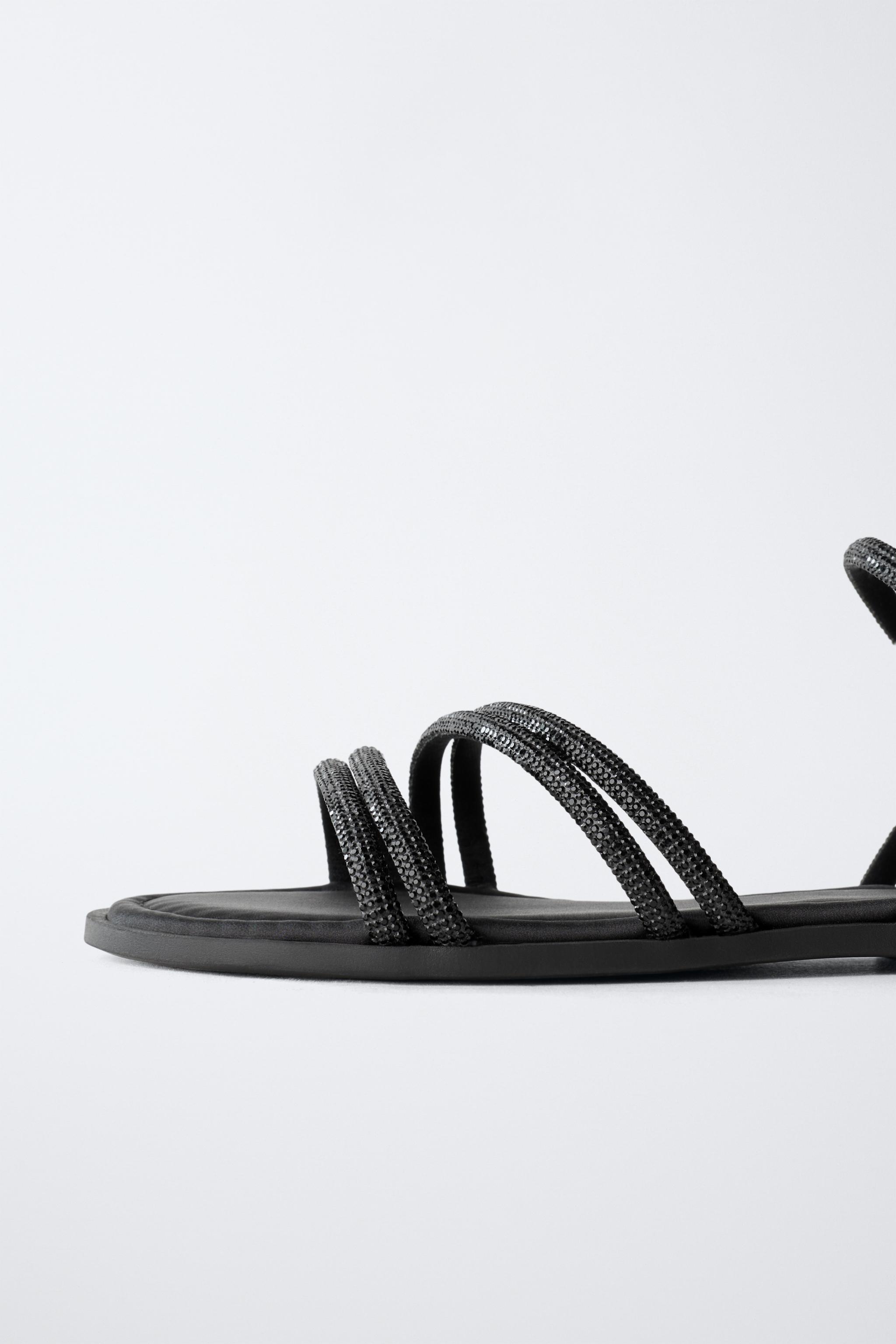 SPARKLY STRAP SANDALS